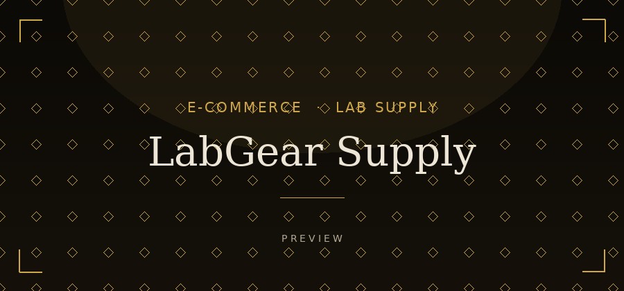 LabGear Supply storefront